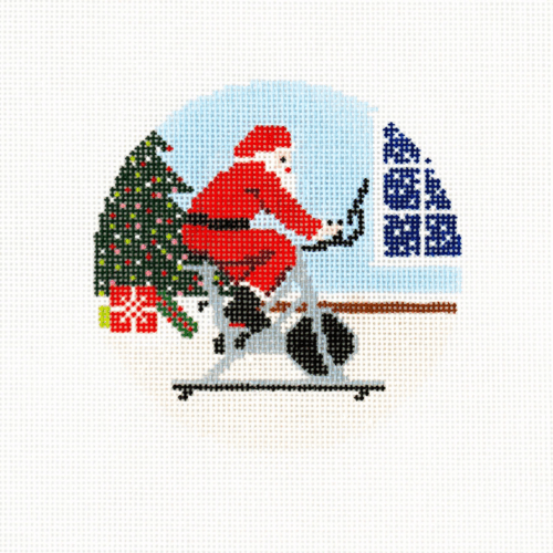 Spinning Santa