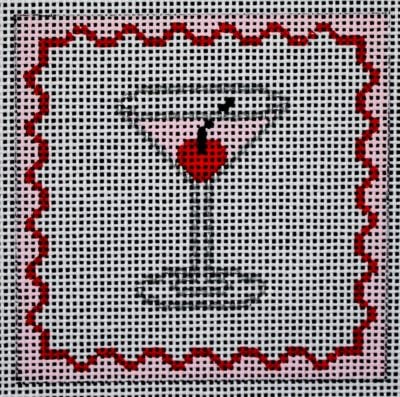 Pink Lady with Cherry