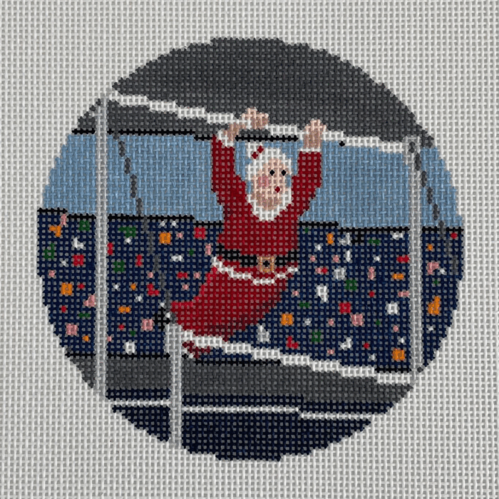 Gymnast Mrs. Clause