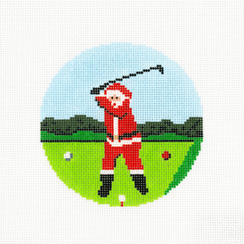 Golfing Santa Golfing Santa