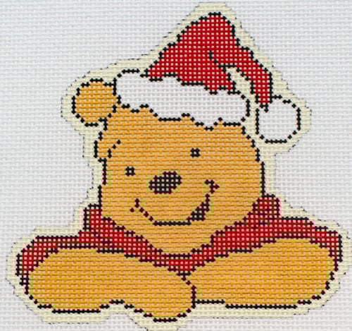 Pooh in Santa Hat