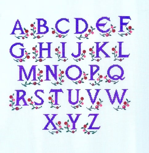 Alphabet Sampler Alphabet Sampler