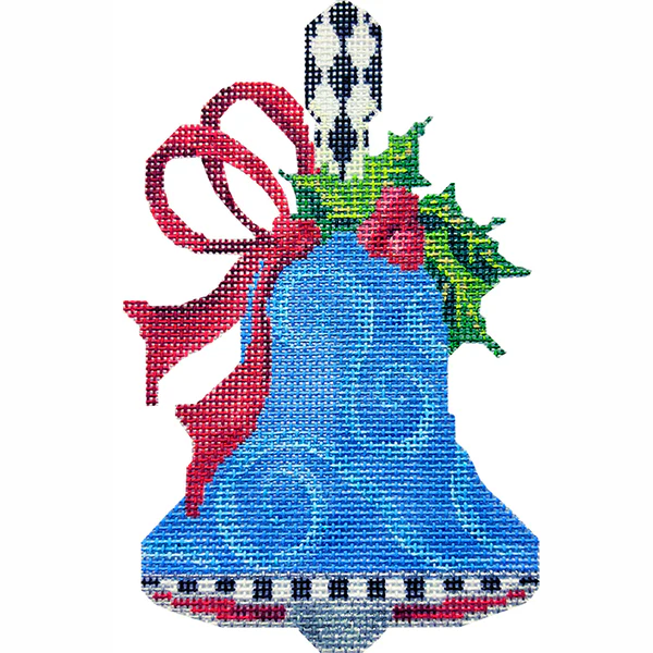 Handbell-Blue Swirls