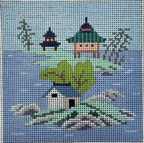 Asian Islands Houses-Colors Asian Islands Houses-Colors