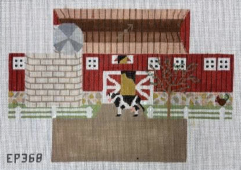 Barn with Cow