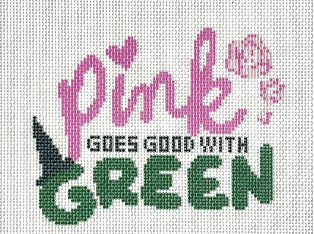 Pink Goes Good with Green