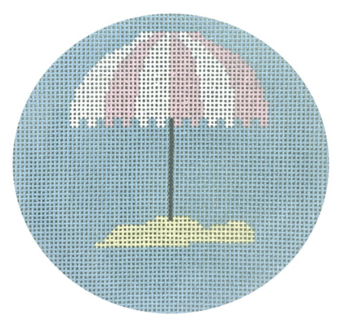 Pink Beach Umbrella