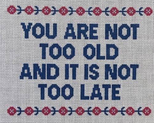 Not Too Late Not Too Late