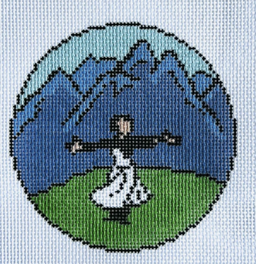 Woman on Mountain
