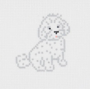 Mini White Fluffy Dog