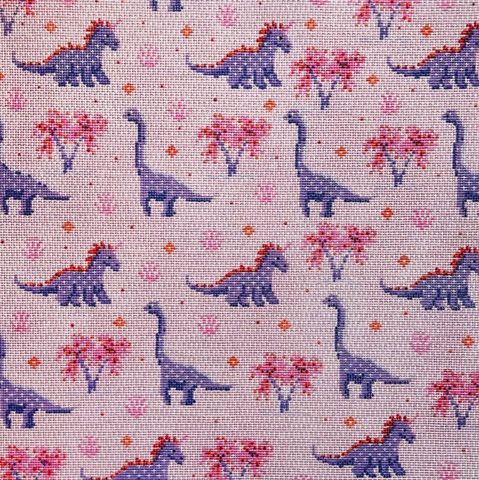 Dinosaur-Pink Large