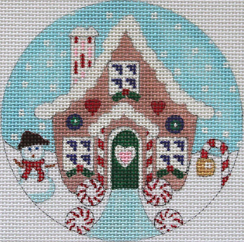 Gingerbread House & Snowman