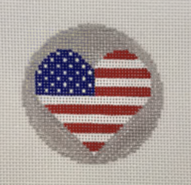 American Flag Heart
