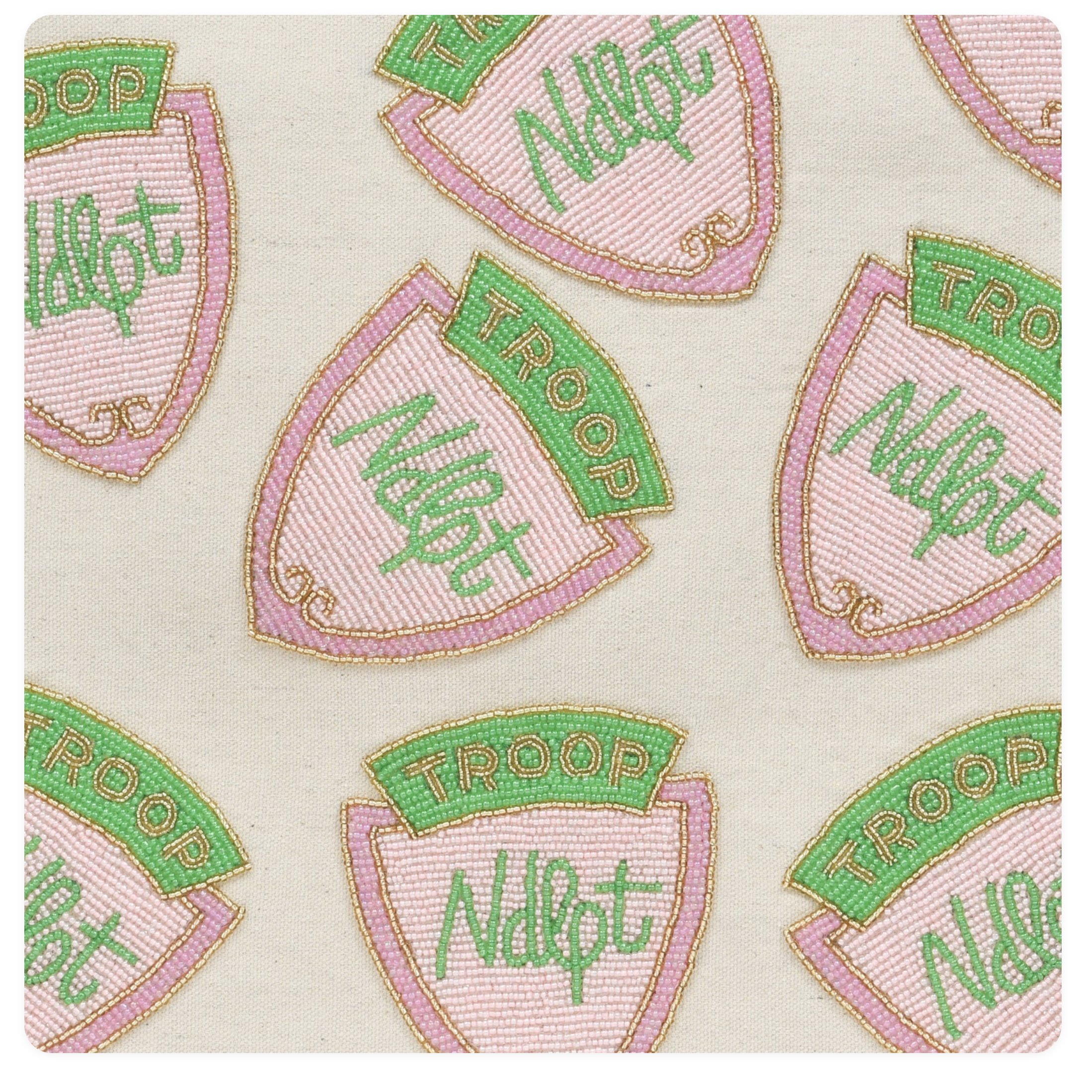 Troop NDLPT Tote-Pink-Canvas Handles - Image 4