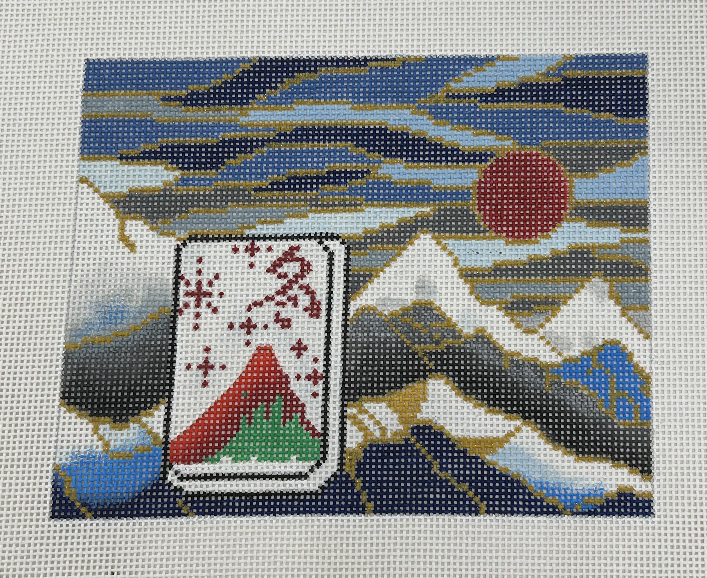 Japanese Mahjong Tiles Scene