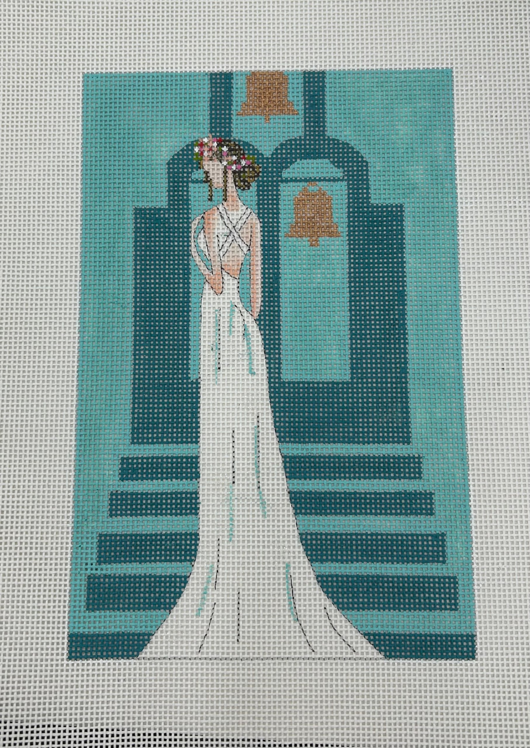 Bride Looking Back
