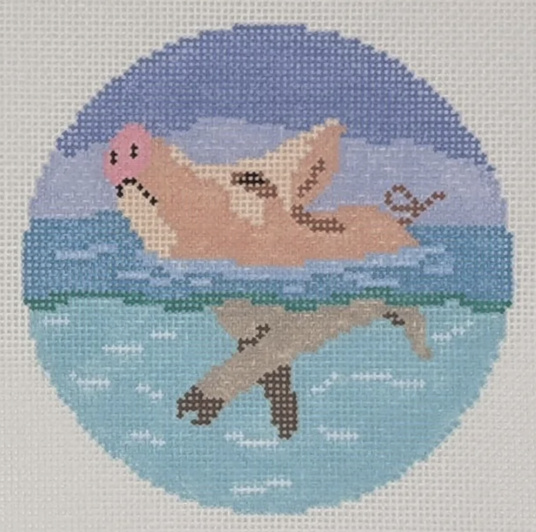 Swimming Pig