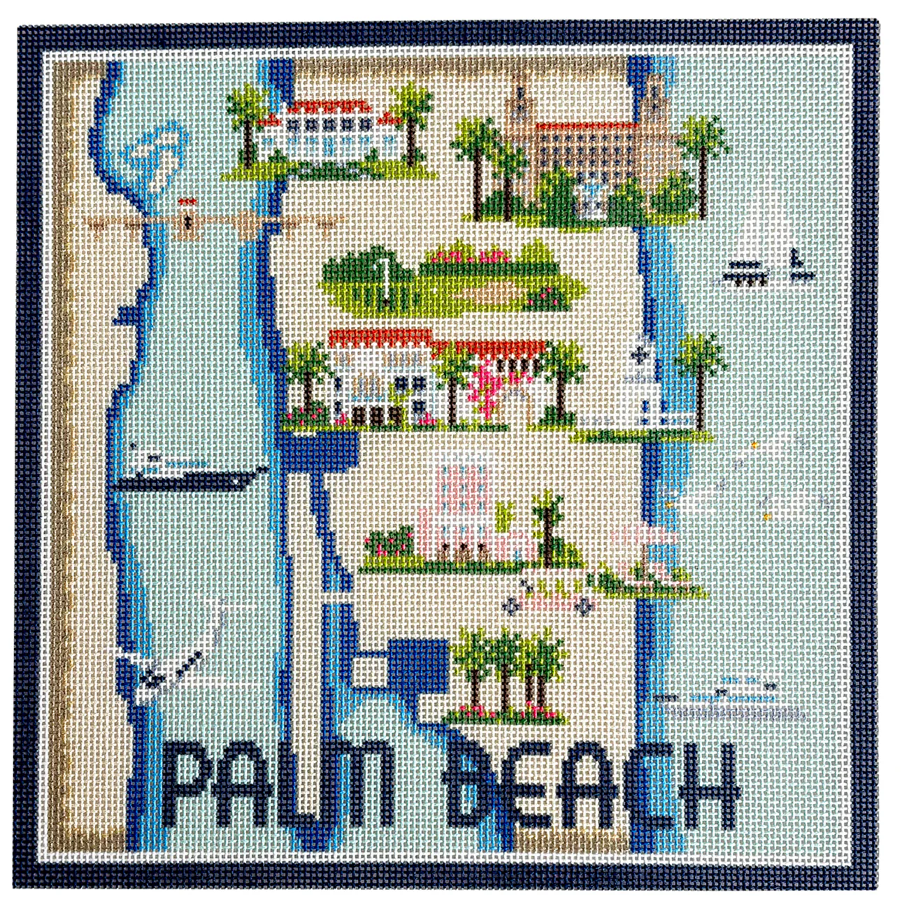 Palm Beach Map-13 Count Palm Beach Map-13 Count