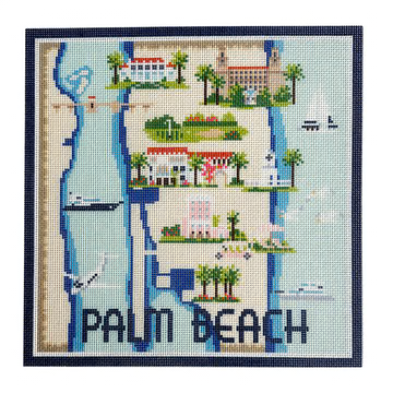 Palm Beach Map-18 Count Palm Beach Map-18 Count