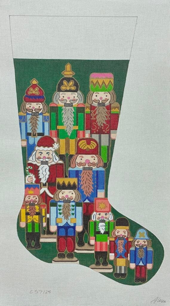 Nutcrackers on Green
