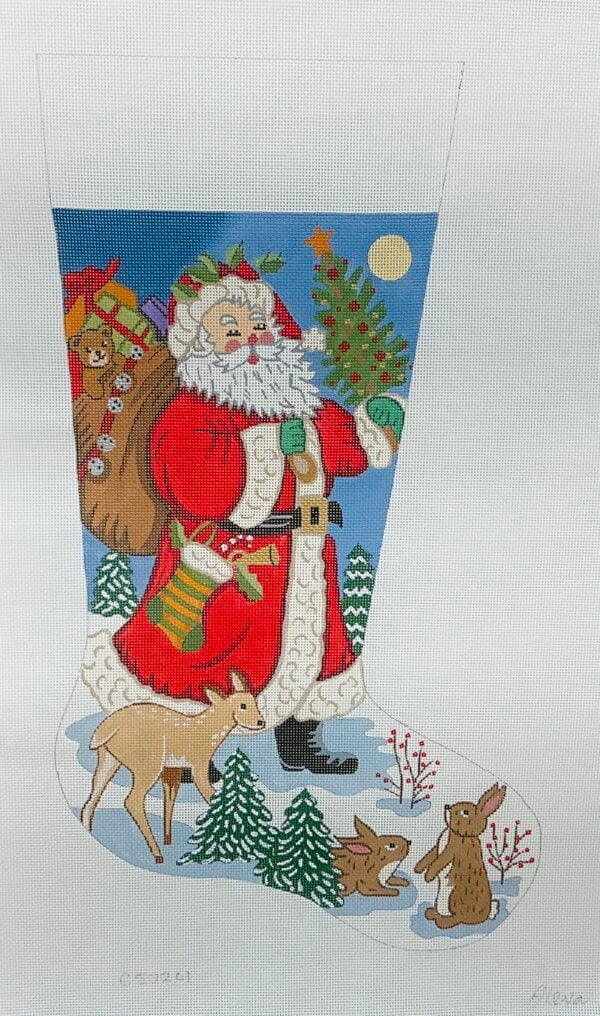 Santa with Animals Santa with Animals