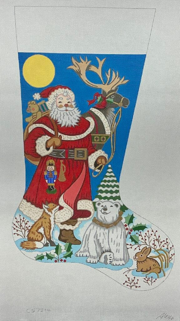 Santa with Polar Bear