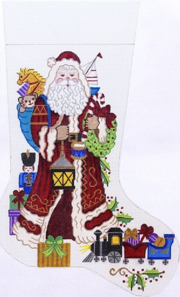 Santa with Train