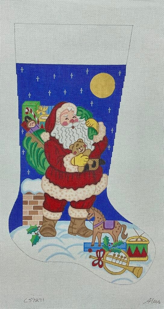 Santa on Roof Santa on Roof