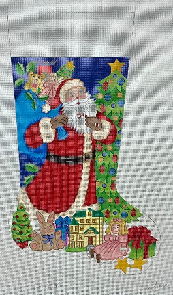 Santa Carrying Gifts – Girl Santa Carrying Gifts – Girl