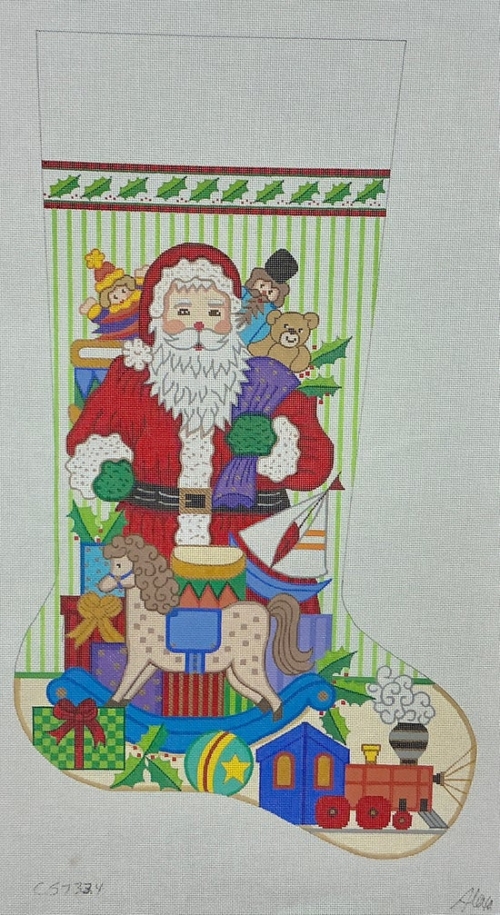 Santa and Gifts – Boy