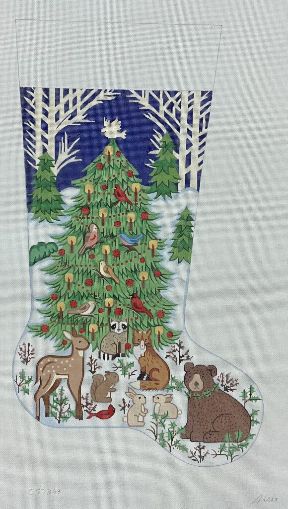 Tree with Forest Animals