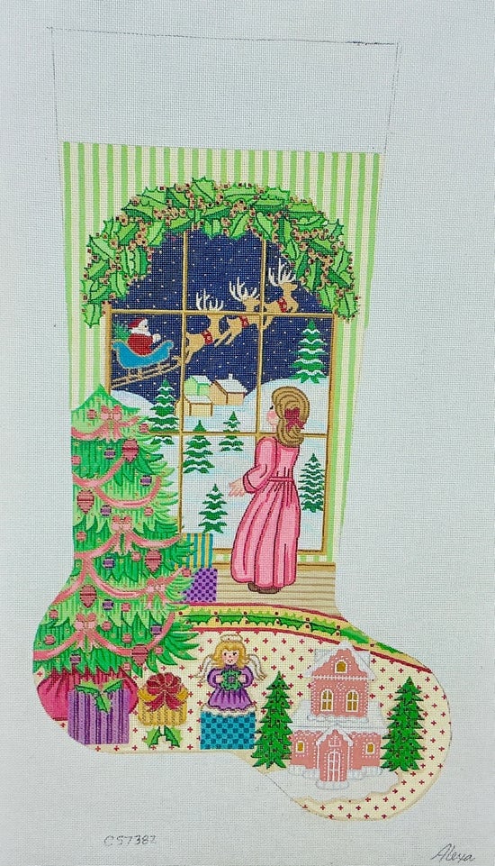 Looking Out Window – Girl