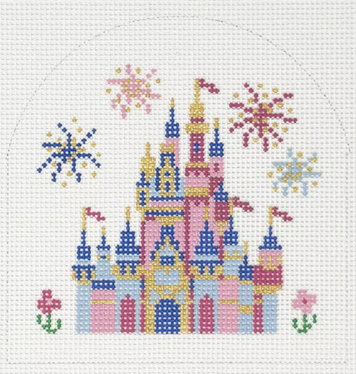 Spring Castle Snowglobe