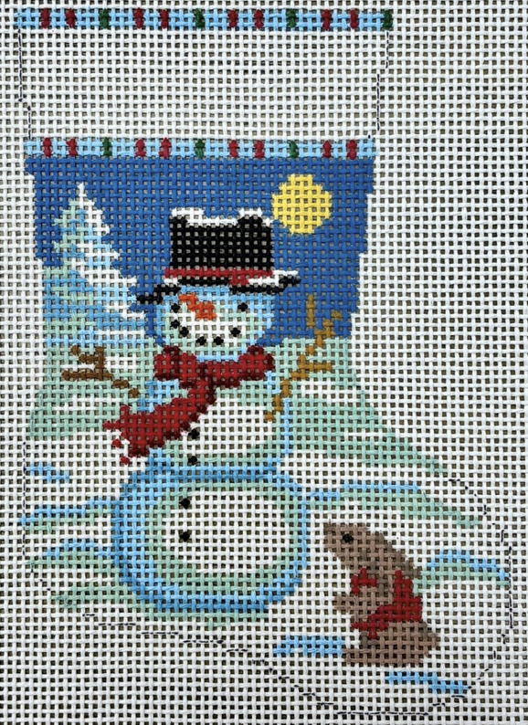 Snowman with Rabbit Snowman with Rabbit
