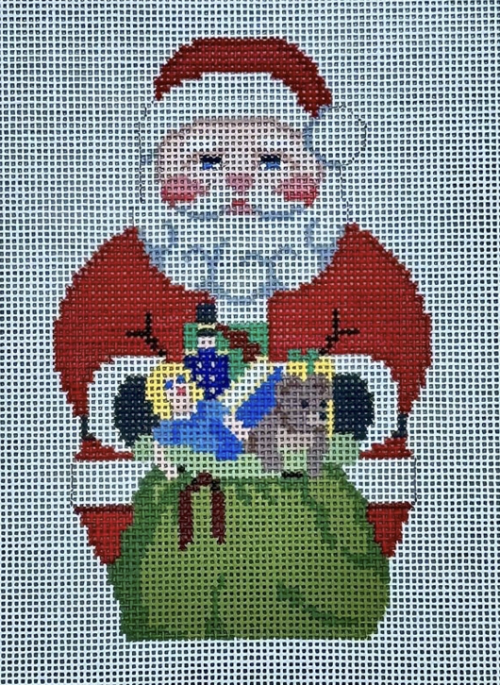 Santa with Toy Bag