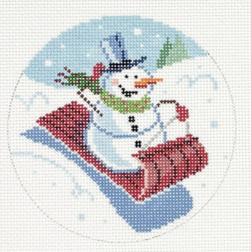 Frosty Loves Tobogganing