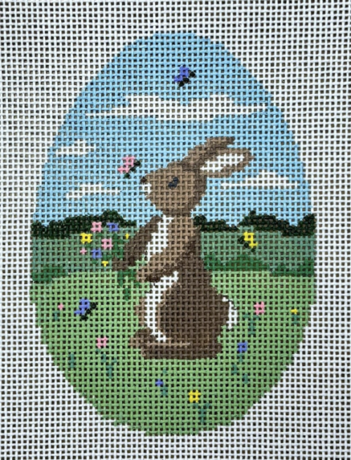 Rabbit with Butterflies