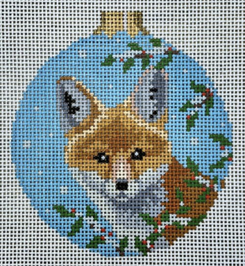 Baby Fox in Holly-13 Count