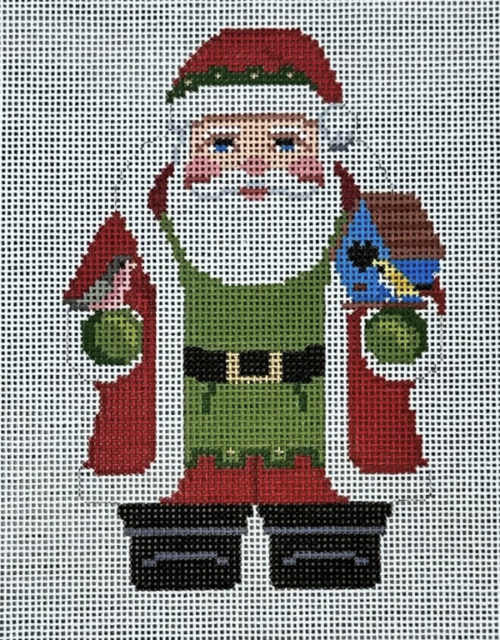 Birdhouse Santa
