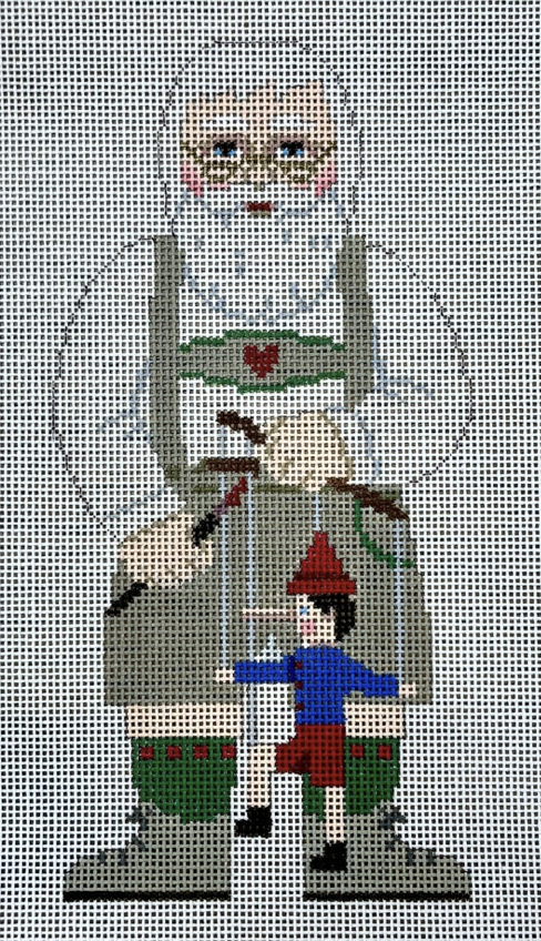Santa Lederhosen & Puppet
