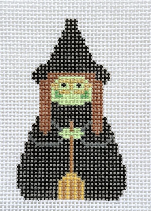Green Face Witch