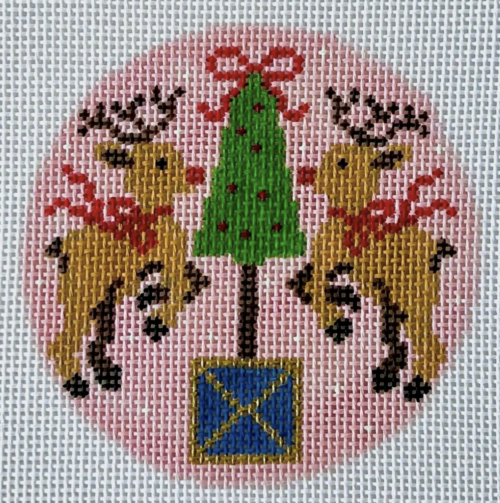 Rudolph with Topiary