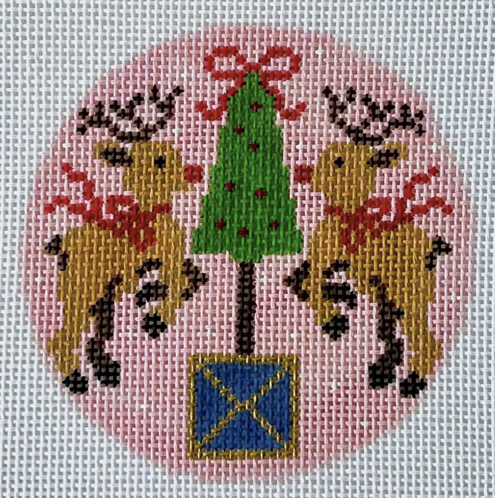 Rudolph with Topiary Rudolph with Topiary