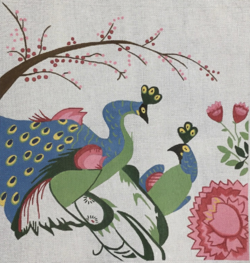 Peacocks in Love