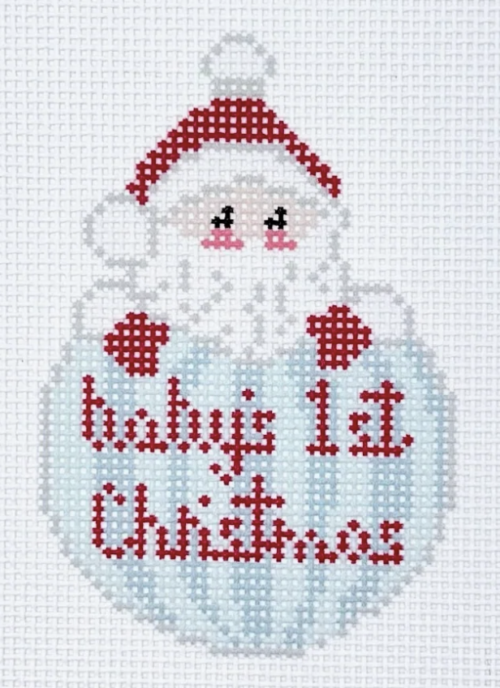 Baby’s 1st Santa-Blue