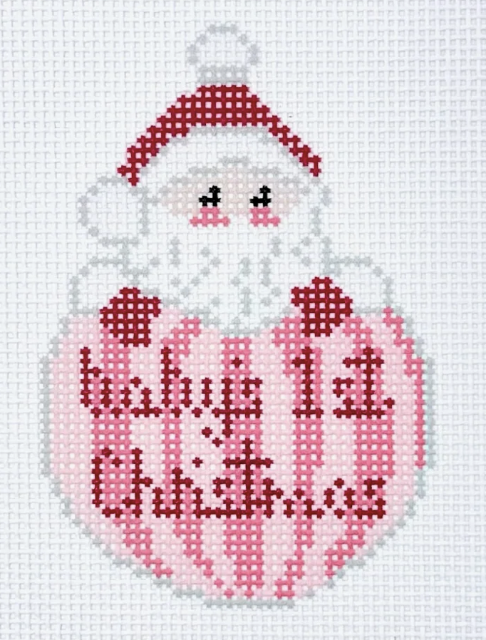 Baby’s 1st Santa-Pink Baby’s 1st Santa-Pink