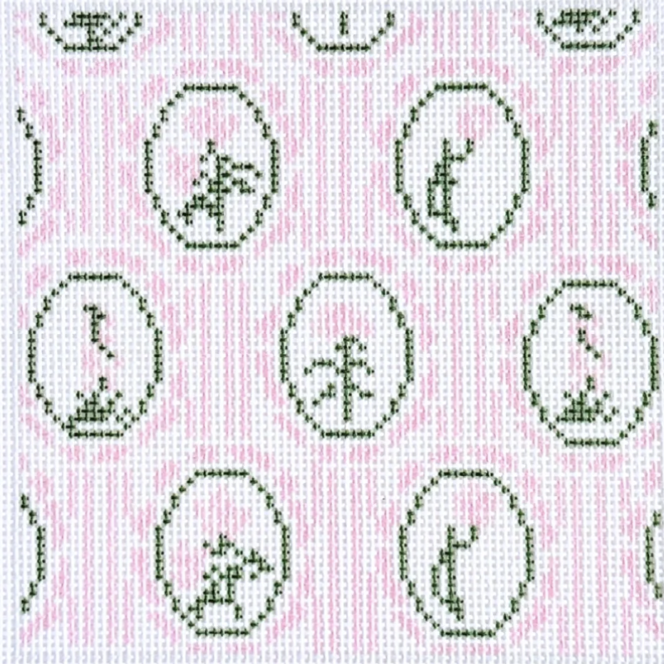 Mini Vintage Floral Square Mini Vintage Floral Square