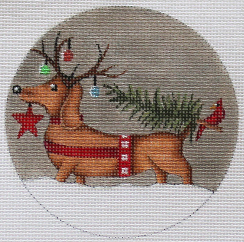 Dachshund-Reindeer Dachshund-Reindeer