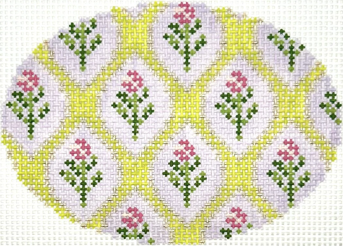 Floral Oval