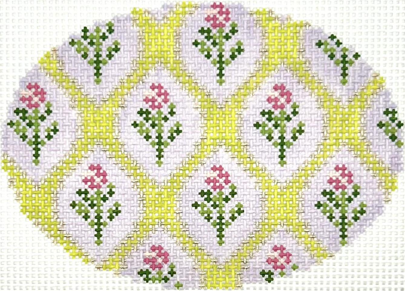 Floral Oval Floral Oval